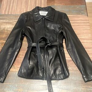 LOBI VINTAGE 100% Genuine Leather jacket 90s